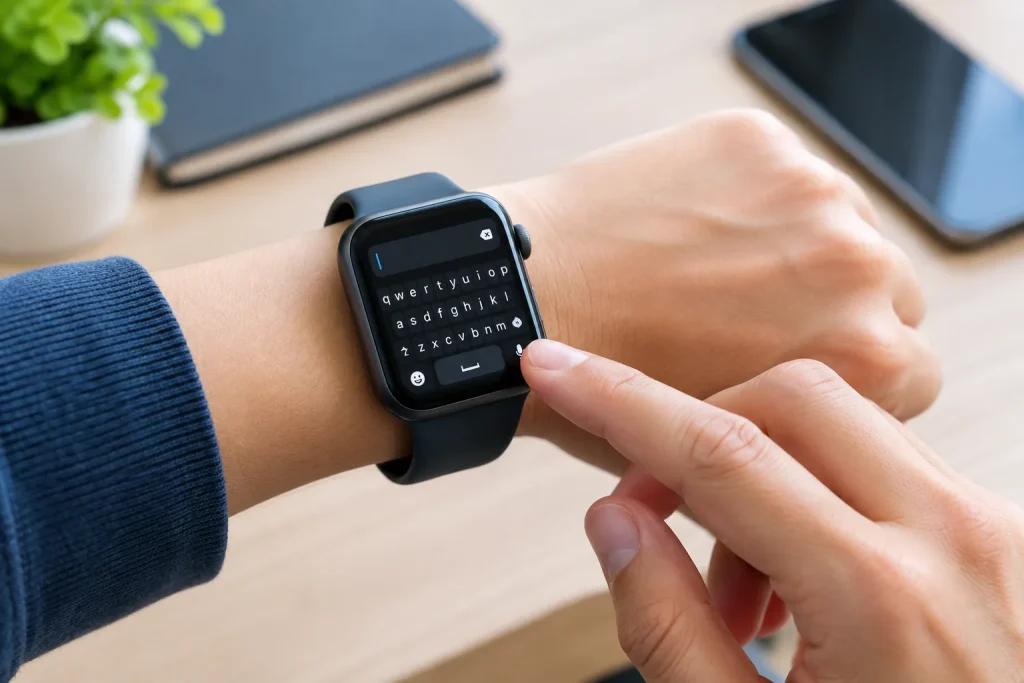 Comment afficher et utiliser le clavier sur une Apple Watch SE